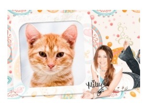 Moldura - Hannah Montana