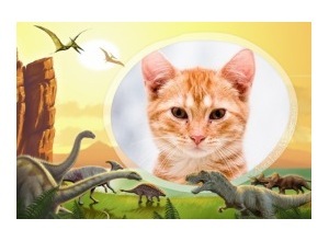 Moldura - Dinossauros