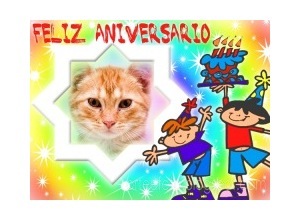 Moldura - Aniversario Feliz