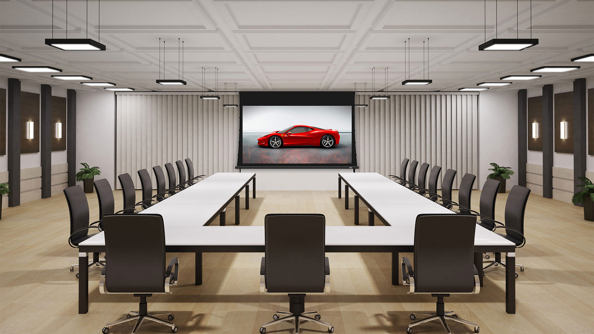 3 Motorized conference room 3 Motorized