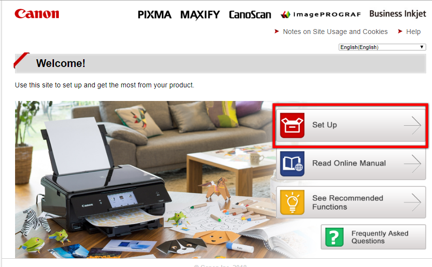 How to set up a Canon printer for full use
