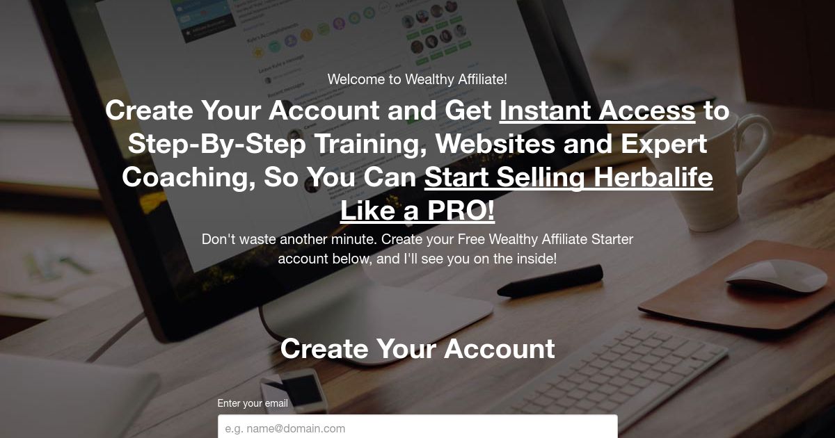 Start Selling Herbalife Today!