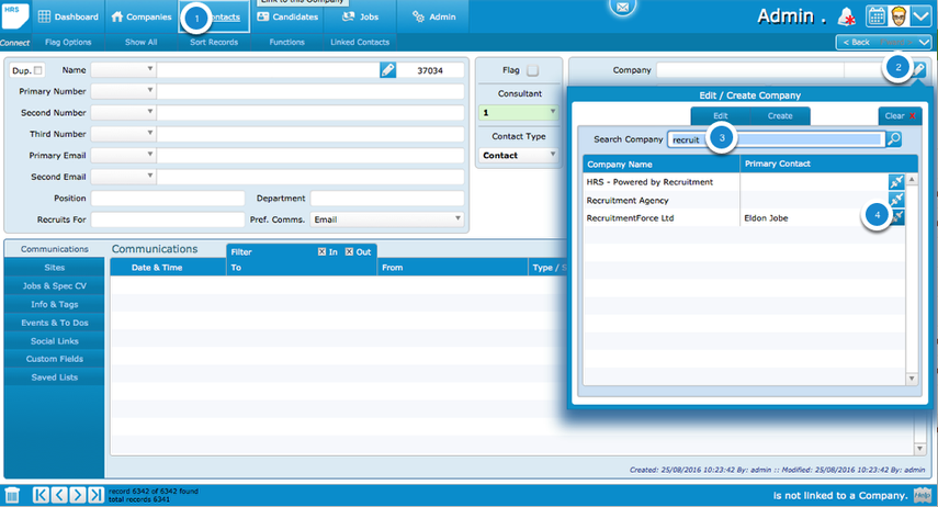 Adding Contacts