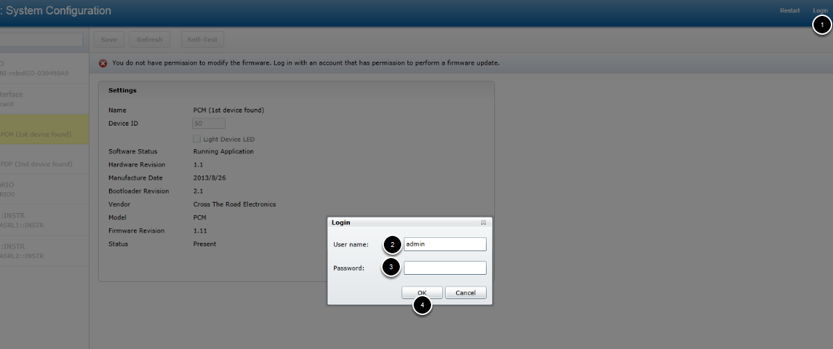 Updating CAN Node Firmware