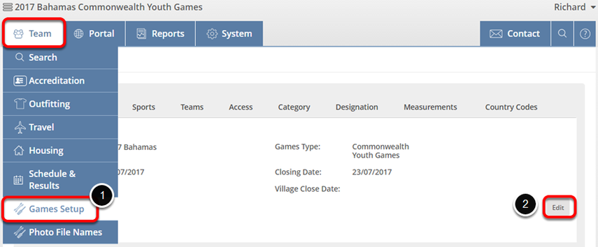 Attached the Submission Report to the Games