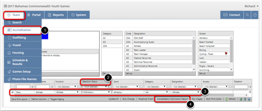 Accreditation Submission