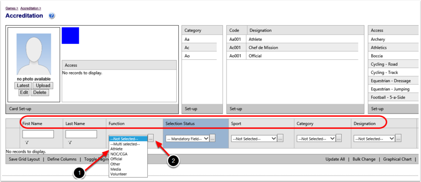Searching Team Members