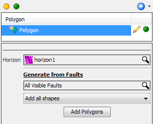 Generate from faults