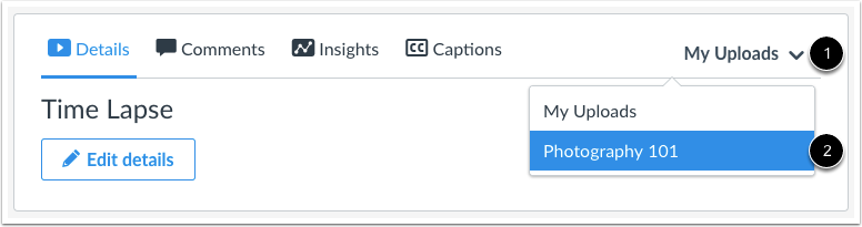 Select Course