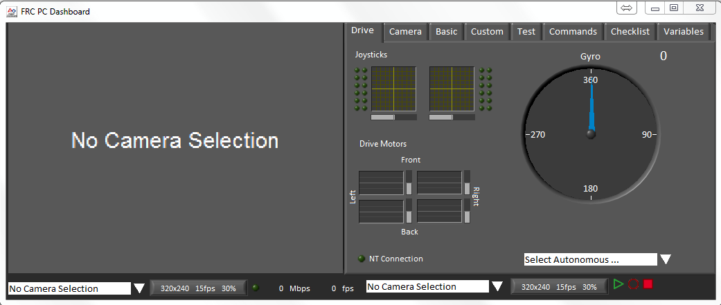 FRC LabVIEW Dashboard