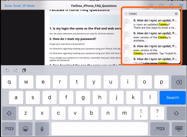 Start typing in your search terms