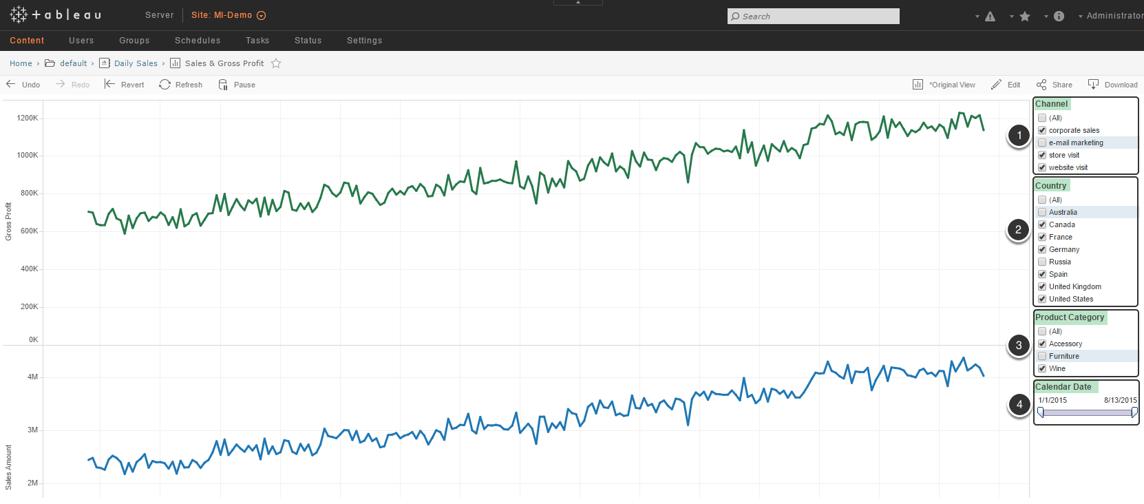 How to find Filter names in Tableau Working with Tableau Help