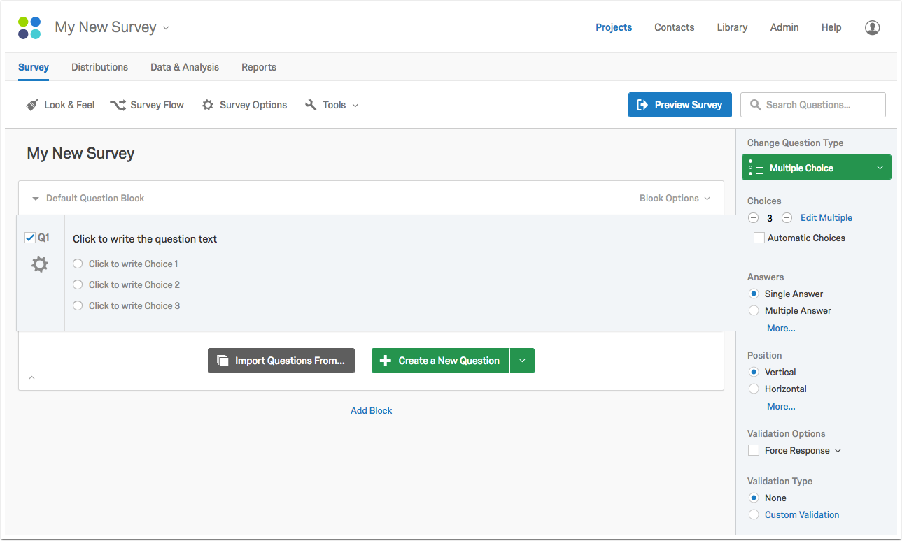 Survey Layout Calgi Seattlebaby Co - setting up a new survey qualtrics tc cis knowledge base