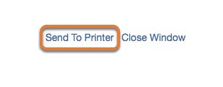 Printing the syllabus