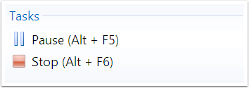 Stop the recording by typing Alt + F6.