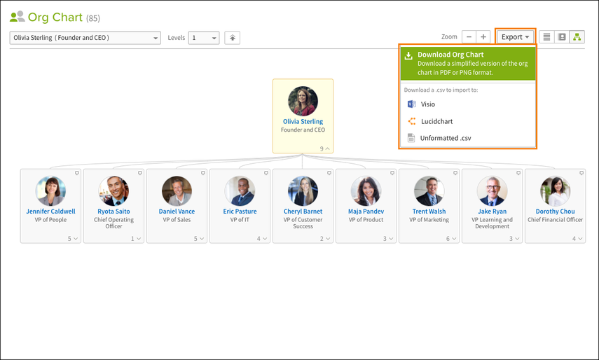 View the Company Directory and Org Chart BambooHR Support