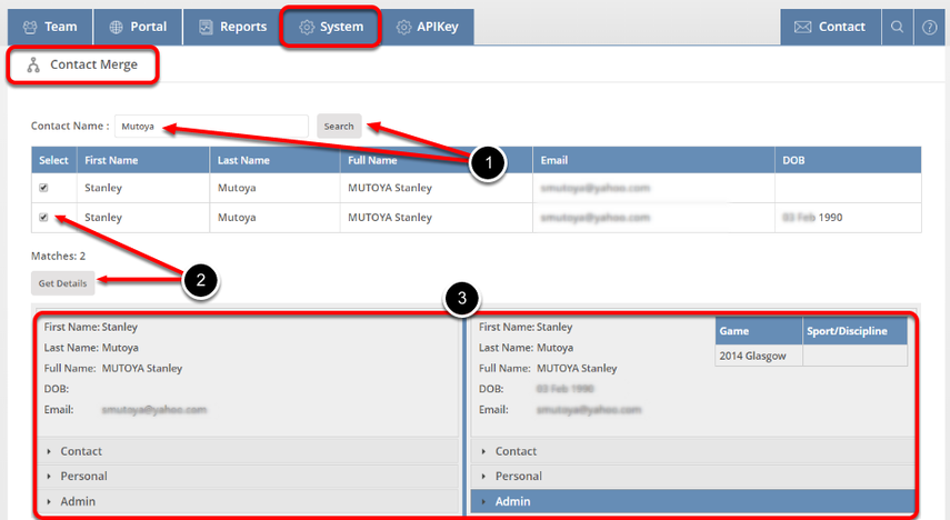 Finding Duplicate Contacts