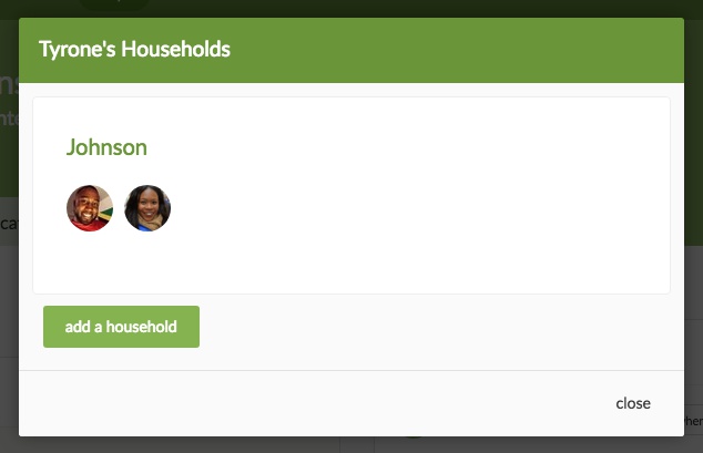 Choose a Household
