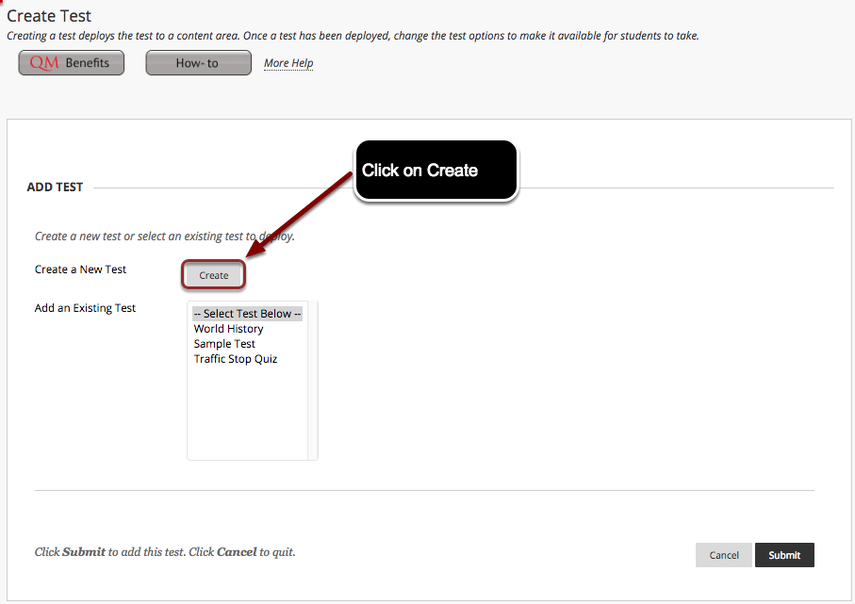 Reusing Individual Questions in a New Test Blackboard Learn Faculty