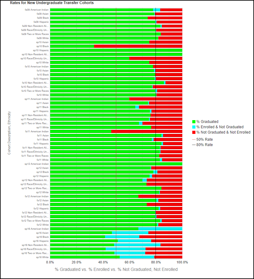 Ethnicity Chart results
