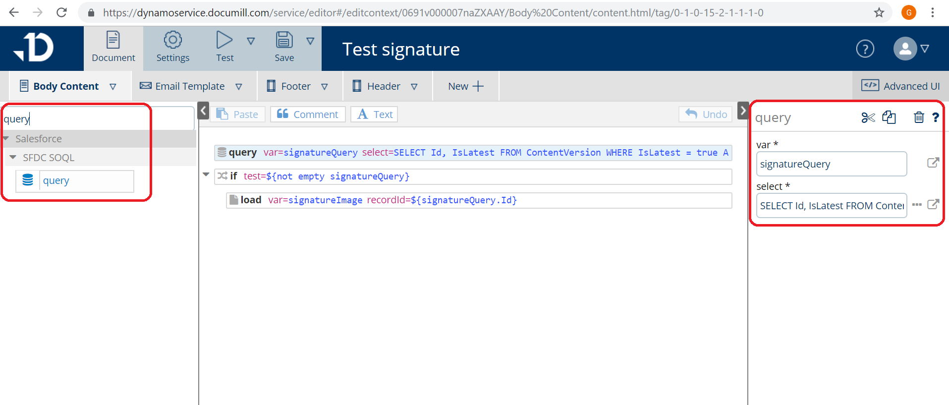 Tutorial: How to Add Dynamic Signatures – Documill Support