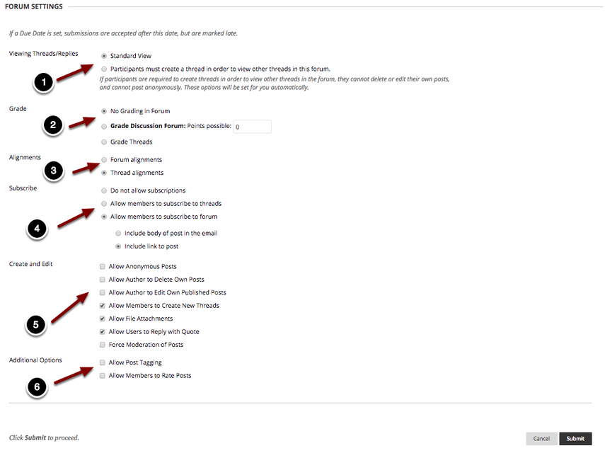 Creating Group Discussion Forums Blackboard Learn Faculty Guides