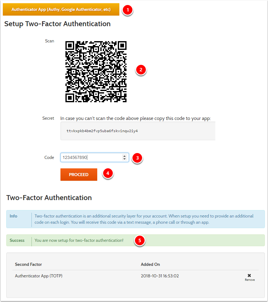 Security Controls for Credit Card Passwords and 2 Factor Authentication