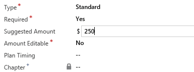 SOLUTION 1: CLEAR THE SUGGESTED AMOUNT FIELD ON THE DUES ORDER PRODUCT