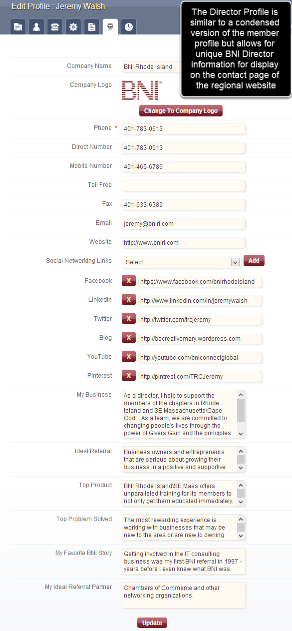 Completing Your Member Profile BNI Connect & BNI University Support How Can We Help You?