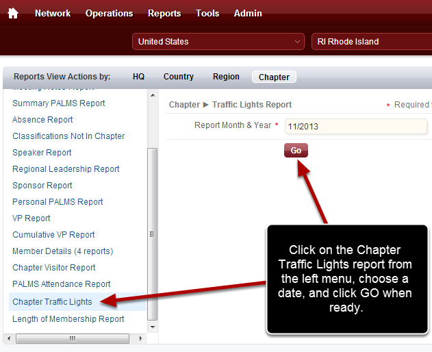 Chapter Traffic Lights Report BNI Connect Support How Can We Help You?