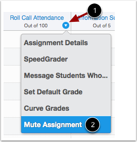 Mute Attendance Assignment