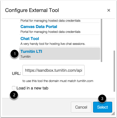 Configure External Tool