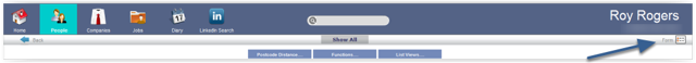 To Switch from List View to Form View or Vice Versa