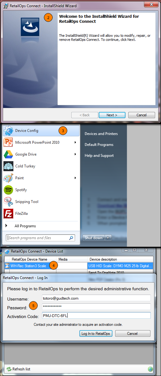 Install and Configure RetailOps Connect