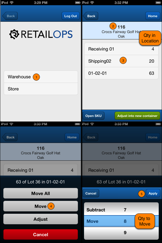 Put Away One or More Units of a Single Item