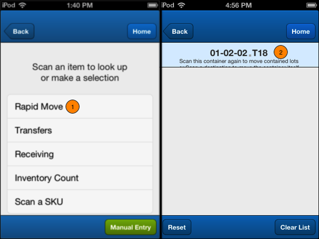 Put Away an Entire Tote