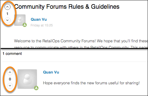 Vote on Posts and Comments