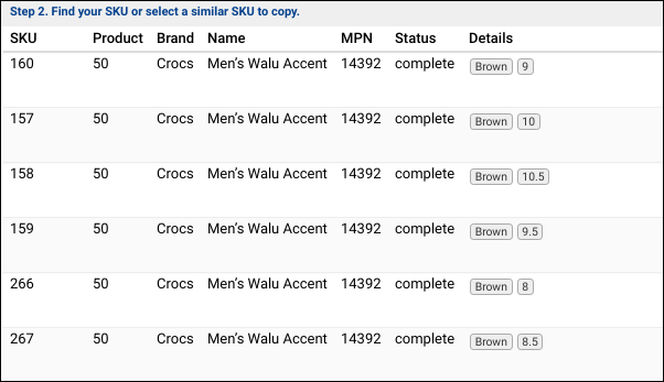 What are the results of your search?