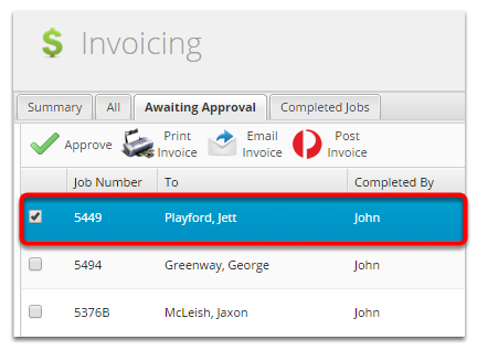 How to resend an invoice to MYOB – ServiceM8 Help