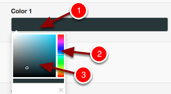 Step 7 (optional): Edit the colour of the score range