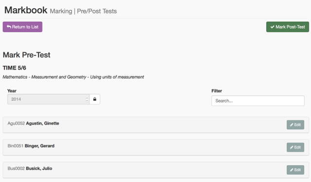 Mark a Cohort of Student's