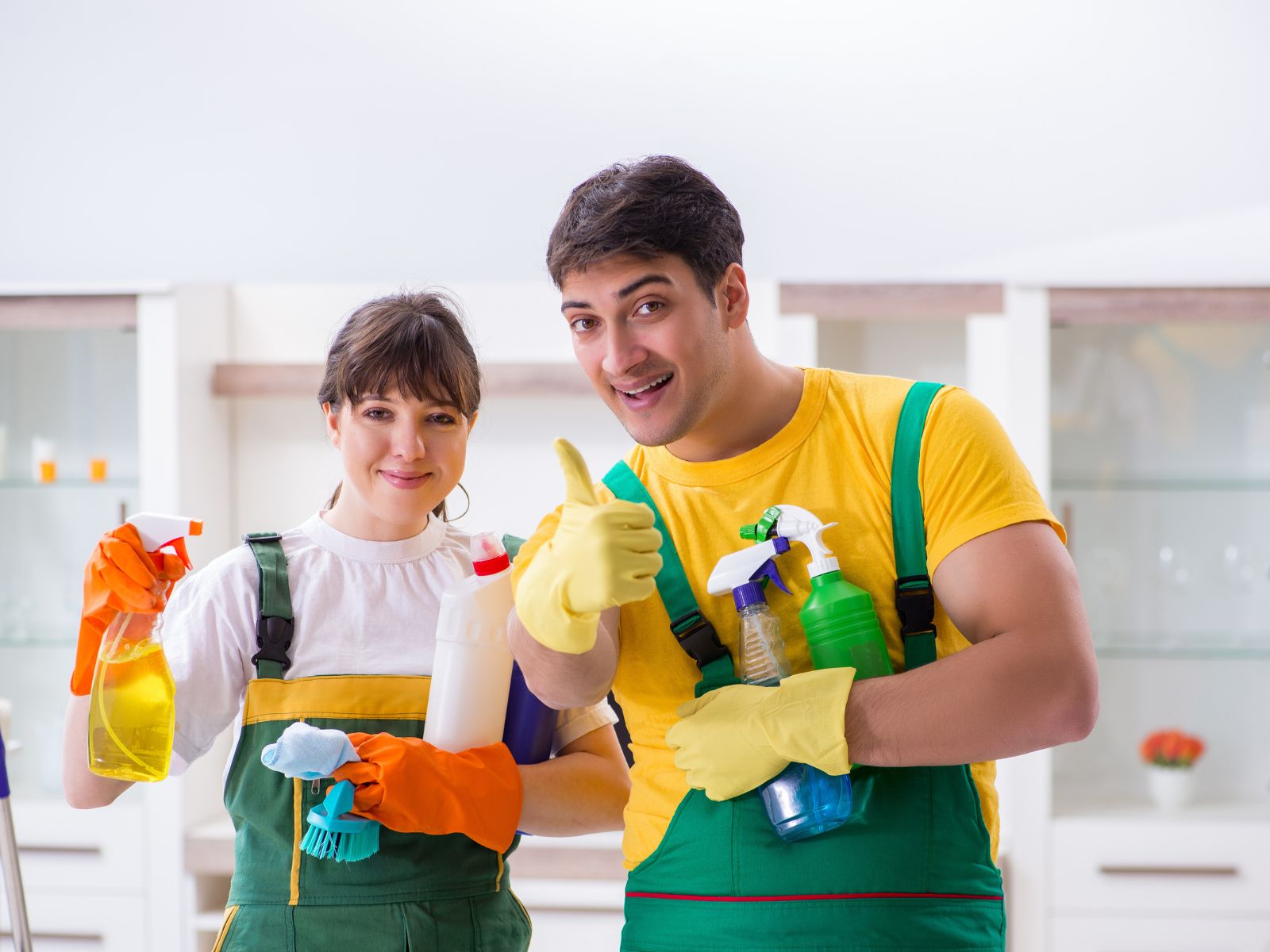 How is dust removed during deep cleaning