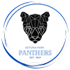 A circular logo features a geometric panther head and the text 'Astoria Park Panthers'.