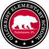 Gilchrist Elementary School logo featuring a bear silhouette.