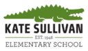The Kate Sullivan Elementary School logo features a green alligator above the school's name.
