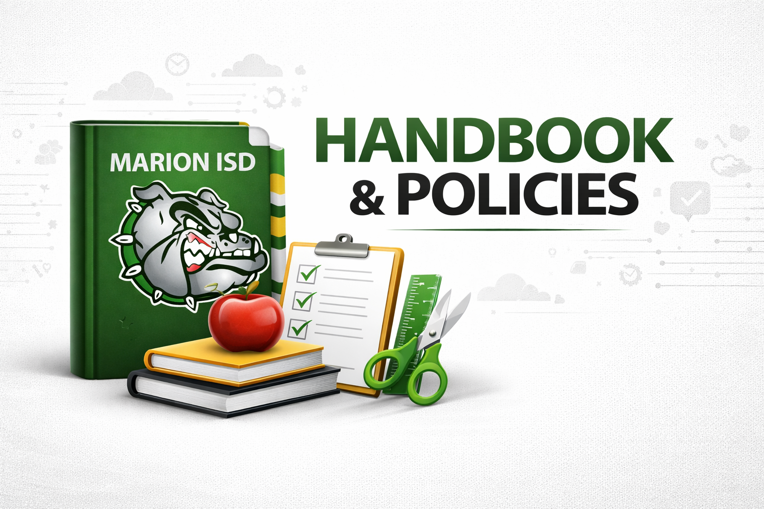 handbook and policies graphic
