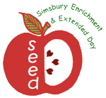 A red apple graphic with the word 'seed' vertically on its side.
