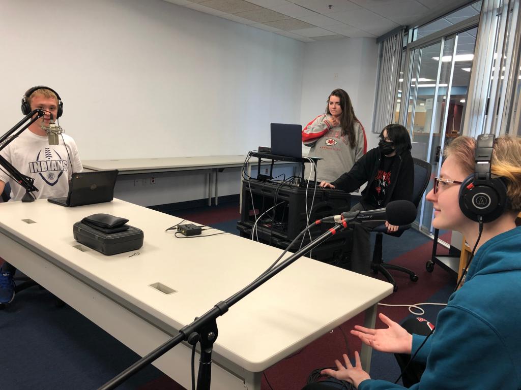 CHS students podcast