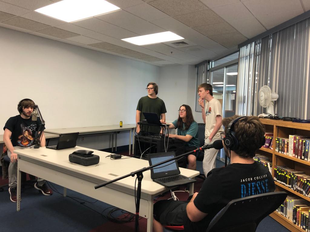 CHS students podcast