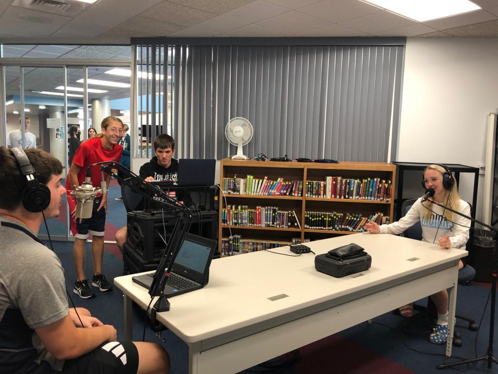chs students podcast